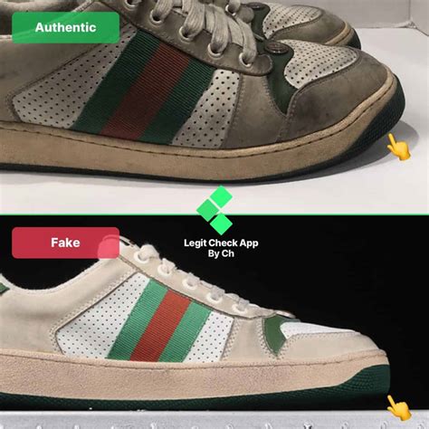 gucci sneakers verde dietro originali o false|gucci shoes authenticity check.